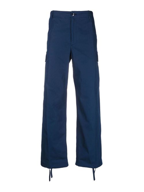 Straight-leg cargo trousers