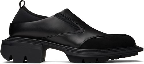 Untitlab Black Reel Loafers