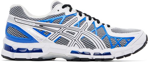 Blue & White Gel-Kayano 20 Sneakers