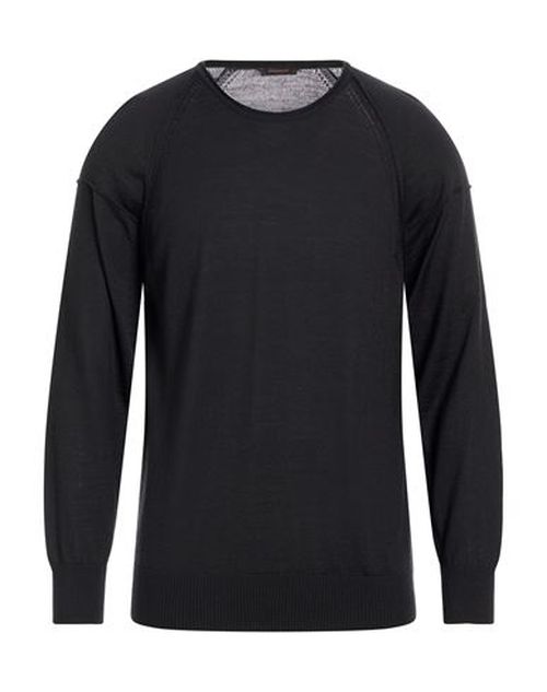Man Sweater Black Size S Acrylic, Wool