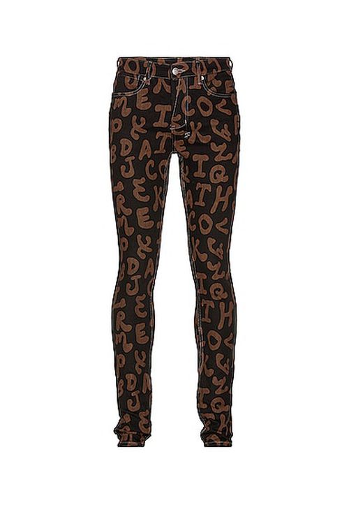 Ksubi Hidji Van Winkle in Alphabet Street - Chocolate. 32 also in