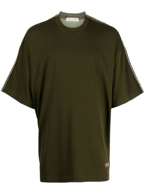 Graphic-print wool T-shirt - Green