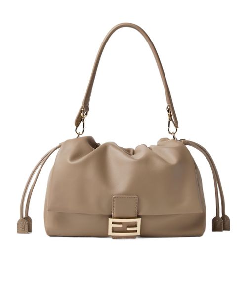 Baguette Soft Large Black nappa leather bag