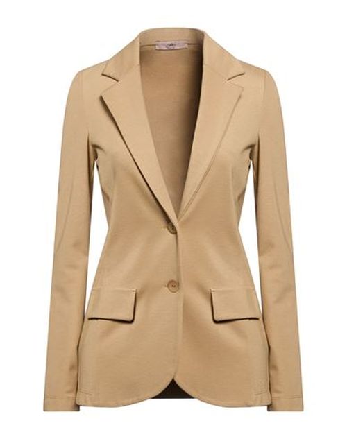 Woman Blazer Sand Size 2 Viscose, Polyamide, Elastane