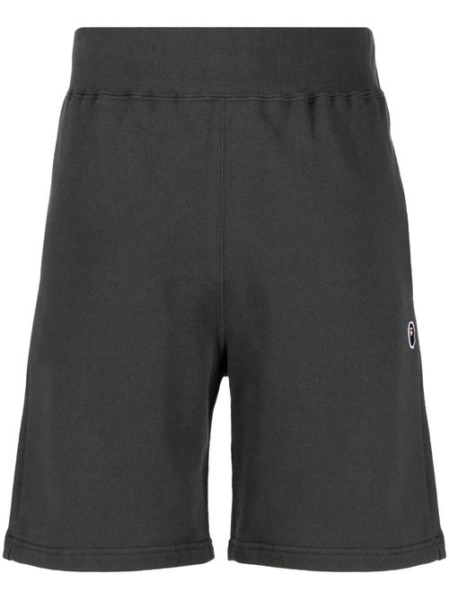 Ape Head One Point cotton shorts - Grey