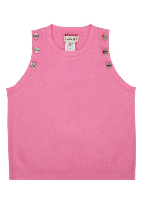 Righe Tank Top — Pink