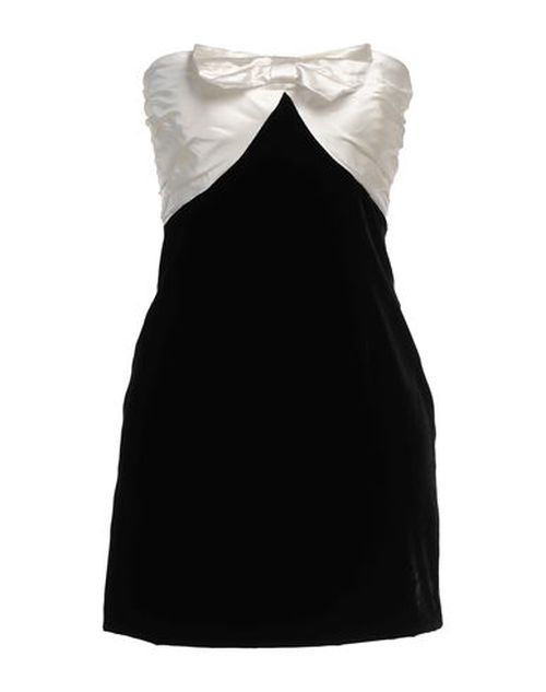 Alessandra Rich Woman Mini dress White Size 4 Viscose, Silk, Elastane
