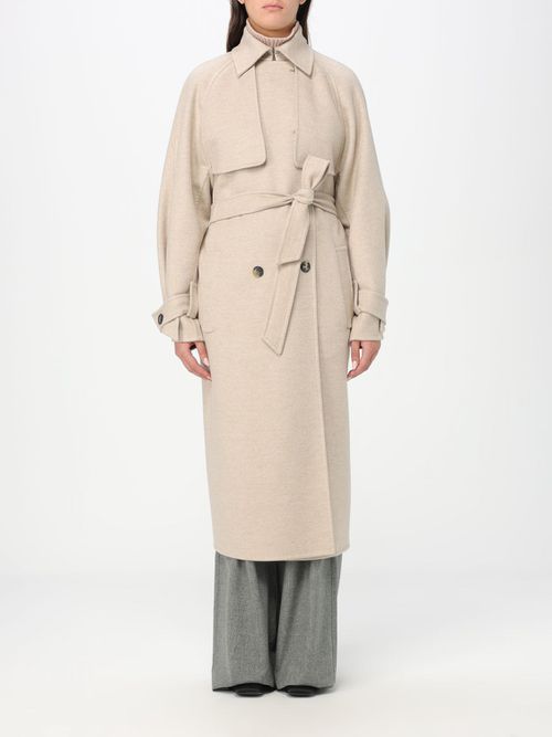Coat Woman color Beige