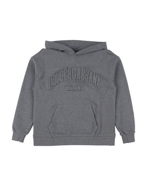 Kid Girl Sweatshirt Grey Size 12 Cotton, Polyester, Elastane