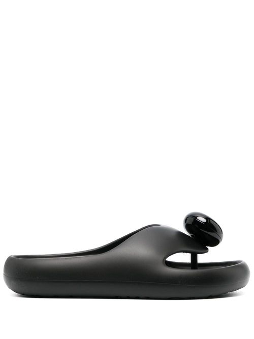 Women Bubble Rubber Slides Sandals
