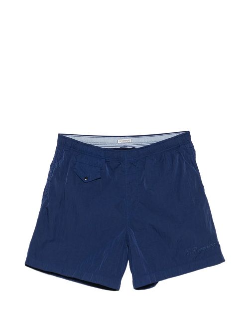Men's Mini Swim Shorts with Drawstring Waist