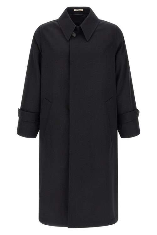 'Light Wool Gabardine' Trench Coat