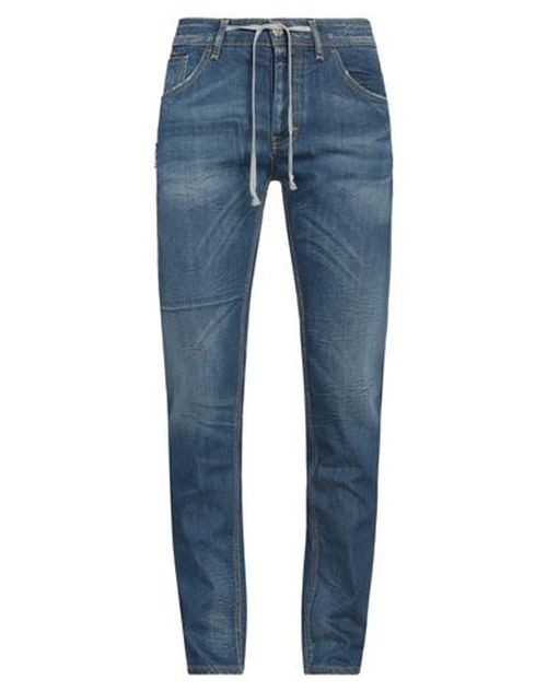 Man Jeans Blue Size 29 Cotton, Elastane