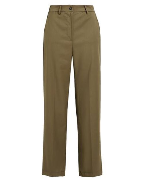 Woman Pants Military green Size 6 Polyester, Viscose, Elastane