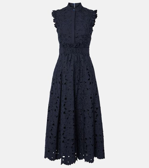 Lace midi dress