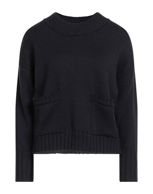 Woman Sweater Midnight blue Size 12 Merino Wool