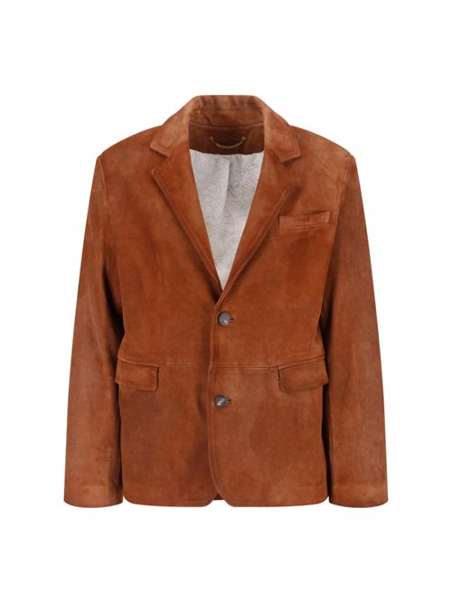 Men's Genuine Ovine Leather Jacket