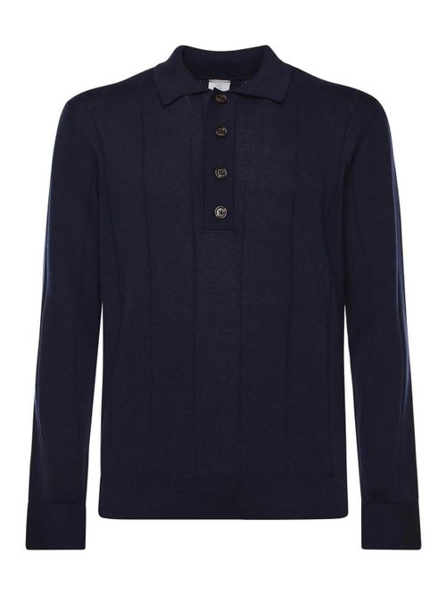 Cotton And Cashmere Polo Shirt