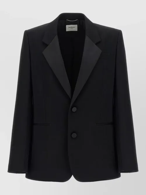 Saint Laurent - tuxedo blazer single breasted notch lape