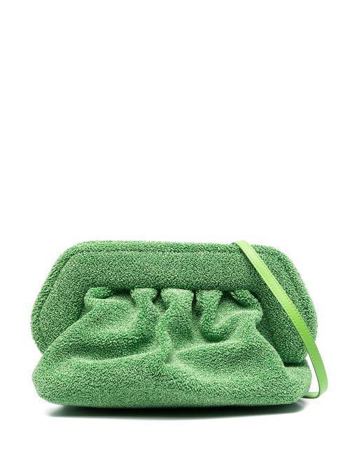 Gea Re-Fur clutch bag - Green