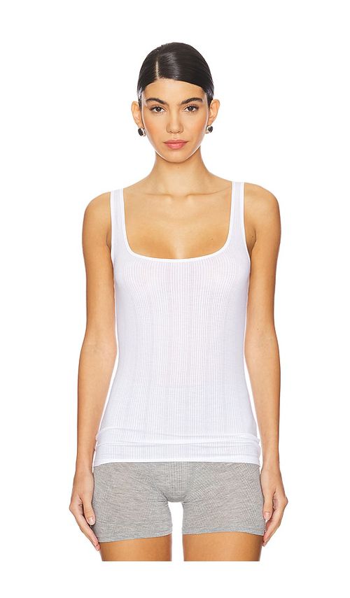 Negative Underwear Whipped A-Top in White - White. L also in M