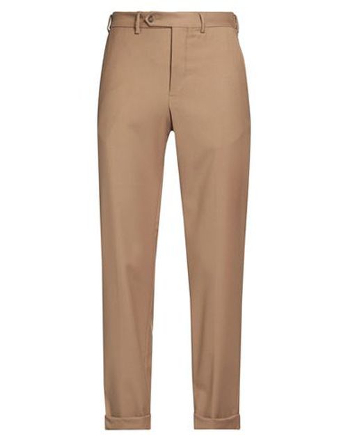 Man Pants Camel Size 30 Virgin Wool, Elastane