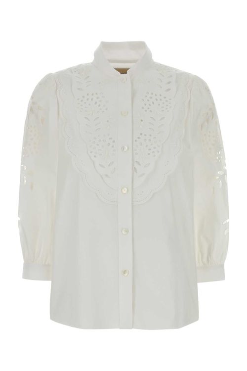 White Poplin Shirt
