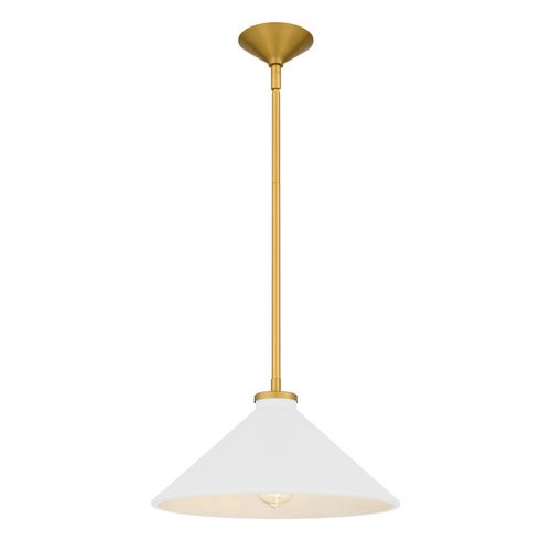 Brushed Gold Pendant from the Bradbury Collection
