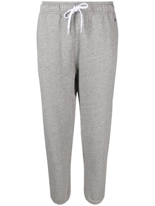 Fleece cotton track pants - Grey