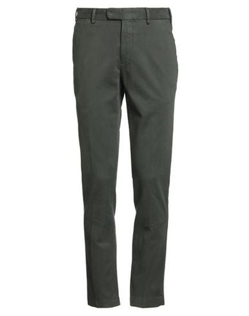 Man Pants Military green Size 30 Cotton, Elastane