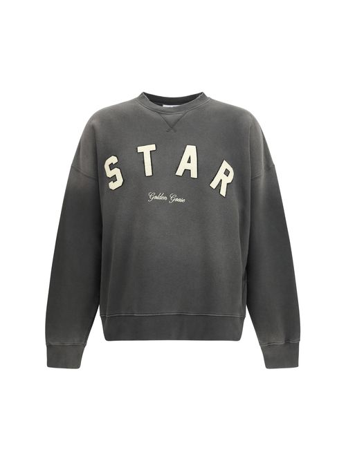 Star Embroidered Sweatshirt — Charcoal