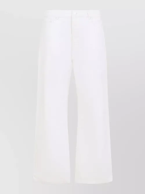 Ami Paris - large fit jeans wide leg belt loop