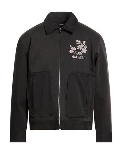 Man Jacket Black Size L Cotton