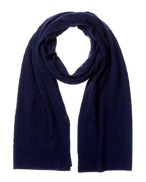 Cashmere Textured Cashmere Scarf