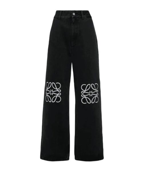 Loewe Anagram Wide Leg Jeans
