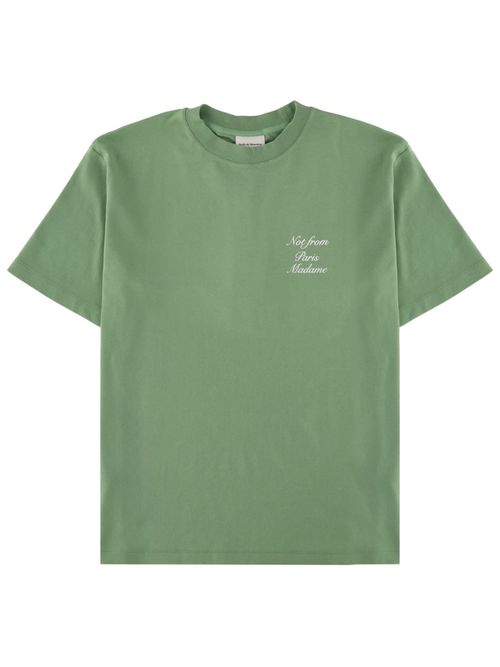Slogan Calligraphy T-shirt