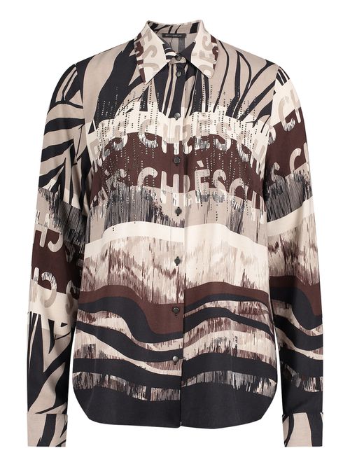 Betty Barclay Camicia da donna beige / crema / marrone scuro / nero