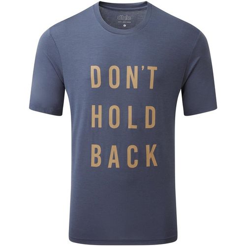 DHB Mens Trail Drirelease Short Sleeve T-Shirt in Mood Indigo - Indigo Blue - X-Sma
