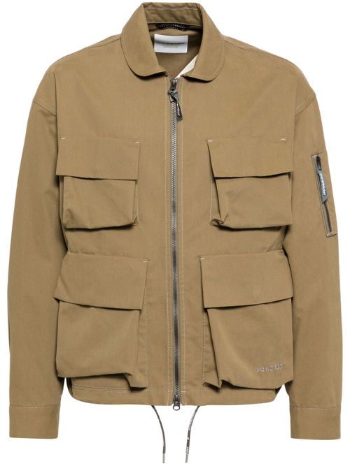 Twill field jacket - Brown