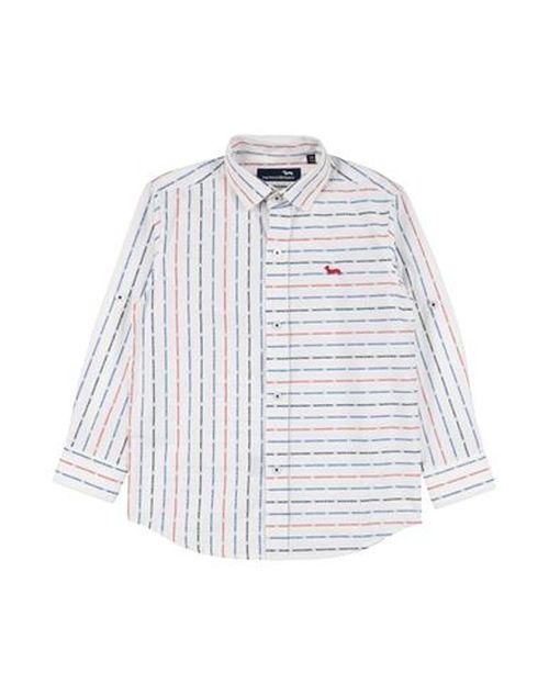 Kid Boy Shirt White Size 15 Cotton