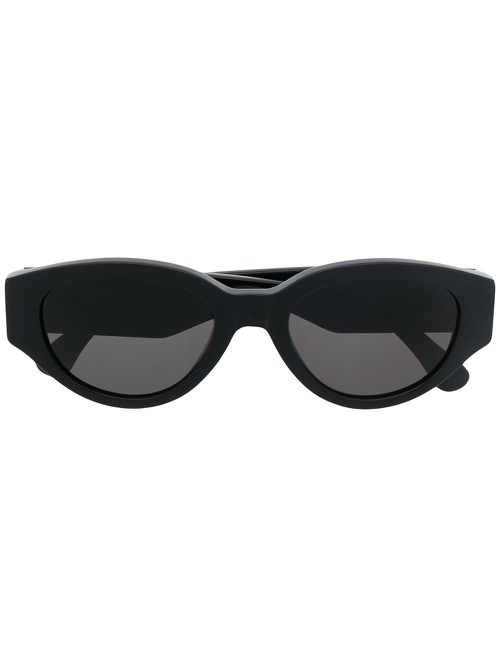 Drew Mama oval-frame sunglasses - Black