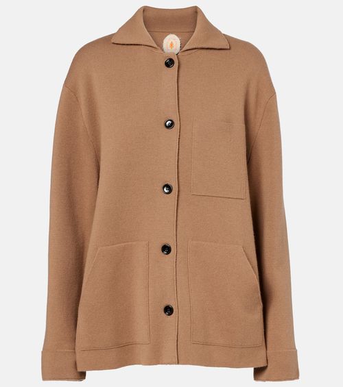 Wool and cashmere jacket