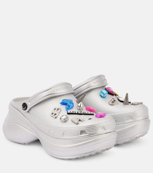 Balenciaga x Crocs platform clogs
