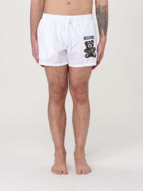 Swimsuit Men color White