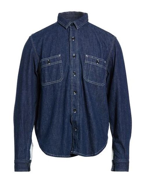 Man Denim shirt Blue Size M Cotton
