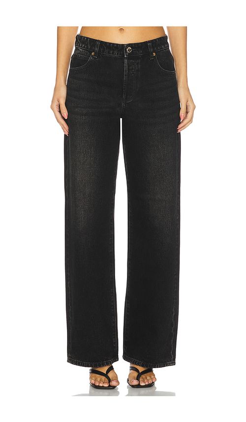 ROLLA'S Kate Baggy Jeans in Black. 33. Also