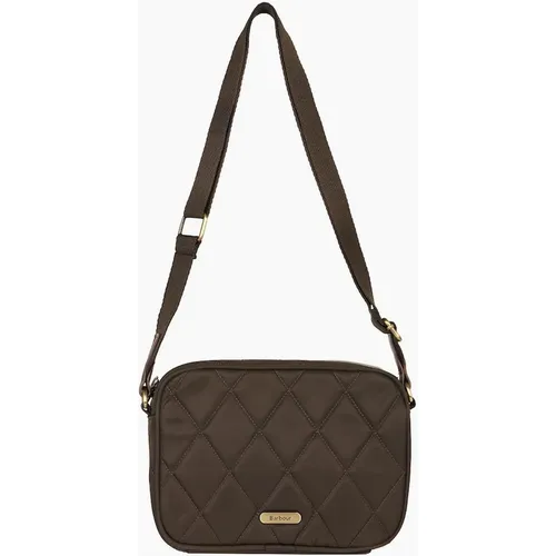 Barbour Women's Quilted Womens Crossbody Bag - Brown - : ONE