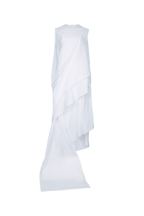 La Robe Traversin Dress — White