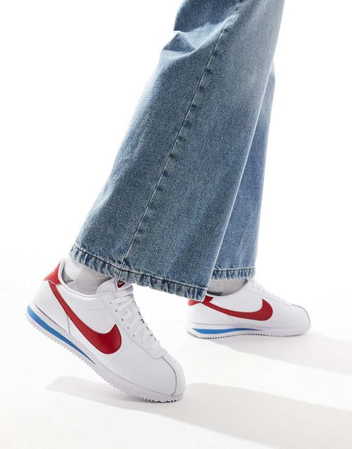 Cortez sneakers in white and red