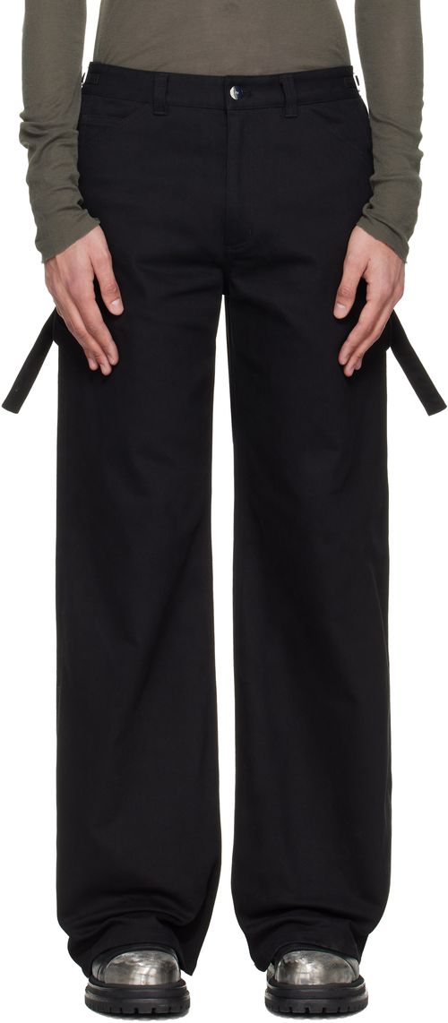 Black Gait Jeans